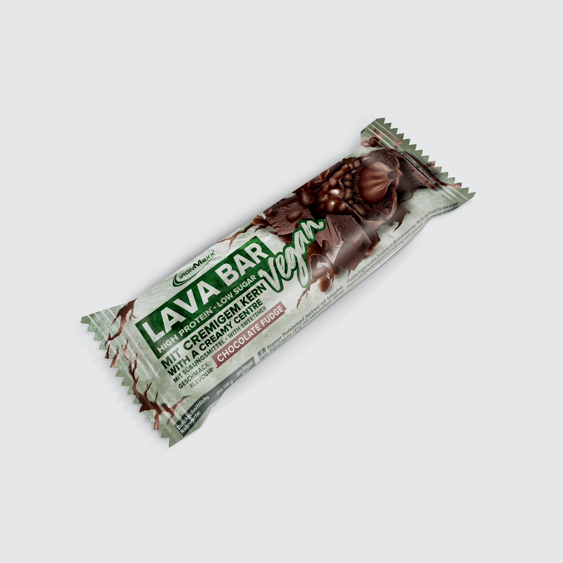 IRONMAXX Vegan Lava Bar Protein Bar | 40g by IRONMAXX - Premium VEGANS available at Qimia Nutrition UAE