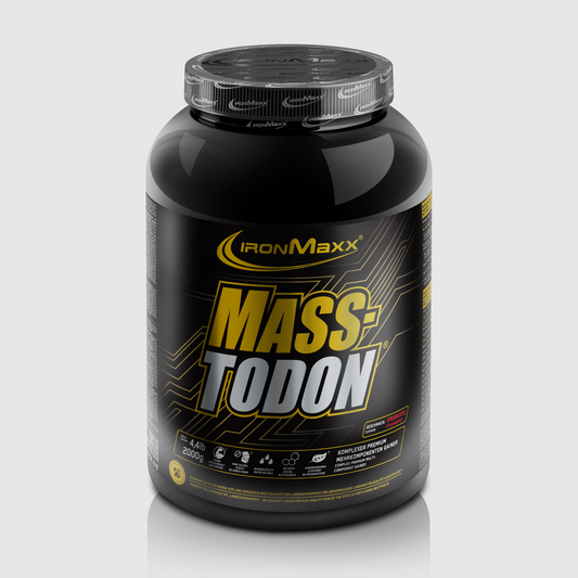 IRONMAXX Masstodon | 2000g can by IRONMAXX - Premium WEIGHT GAINERS available at Qimia Nutrition UAE