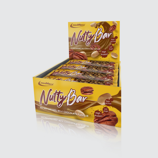 IRONMAXX Nutty Bar Riegel | 40g by IRONMAXX - Premium BARS available at Qimia Nutrition UAE