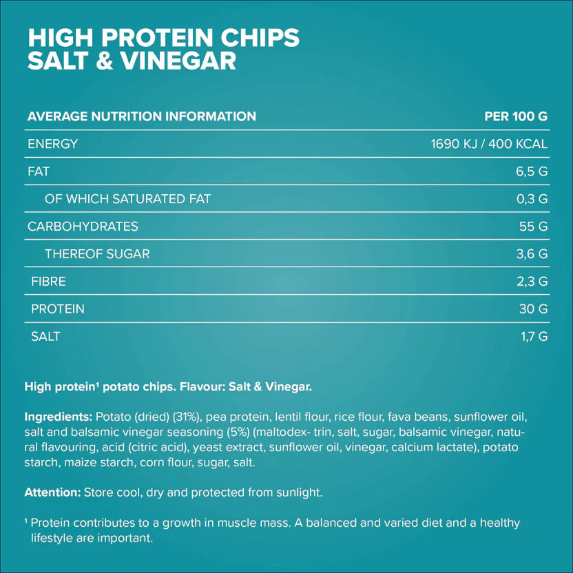 High Protein Potato Chips | 60g