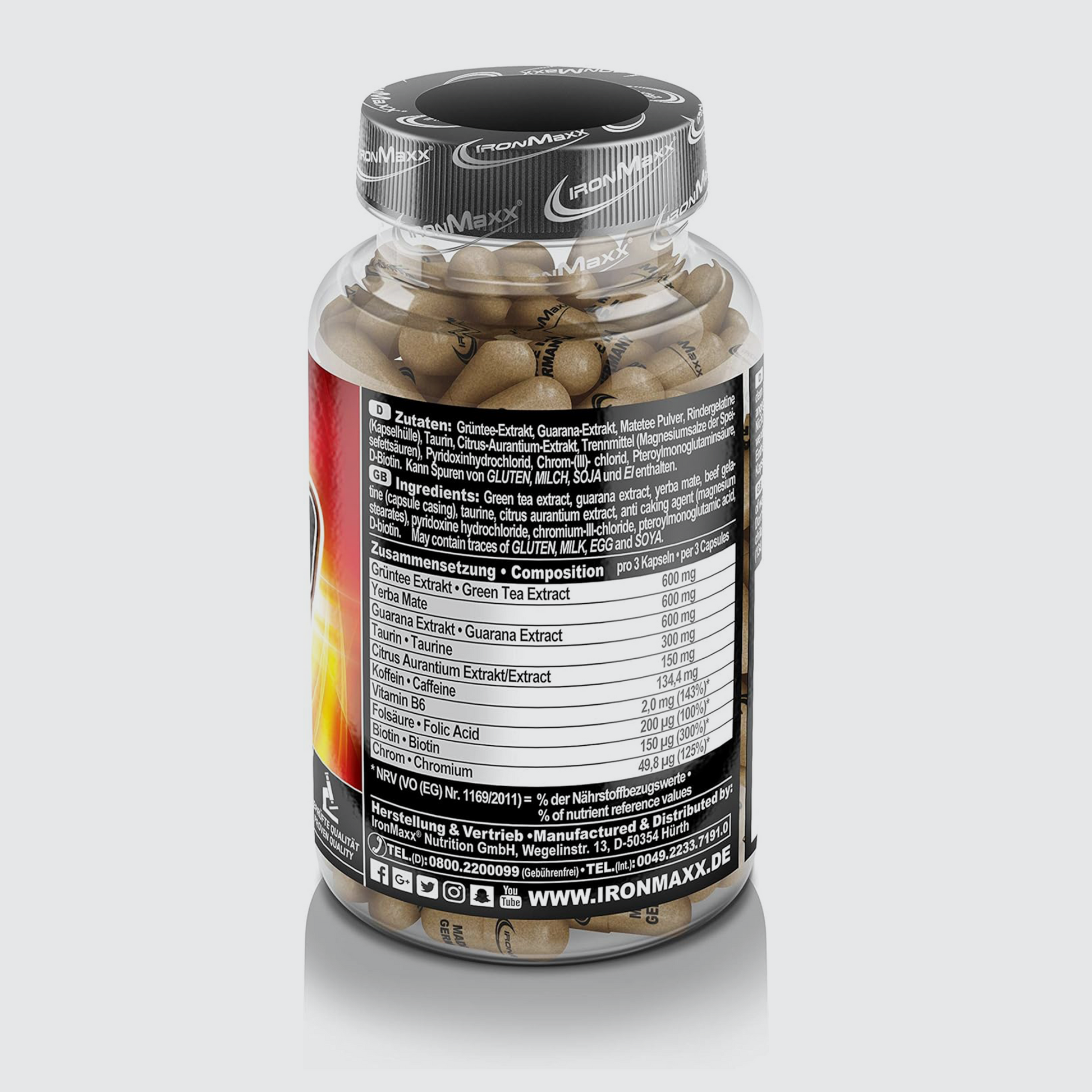 IRONMAXX Thermo Prolean | 100 caps by IRONMAXX - Premium WEIGHT CONTROL available at Qimia Nutrition UAE