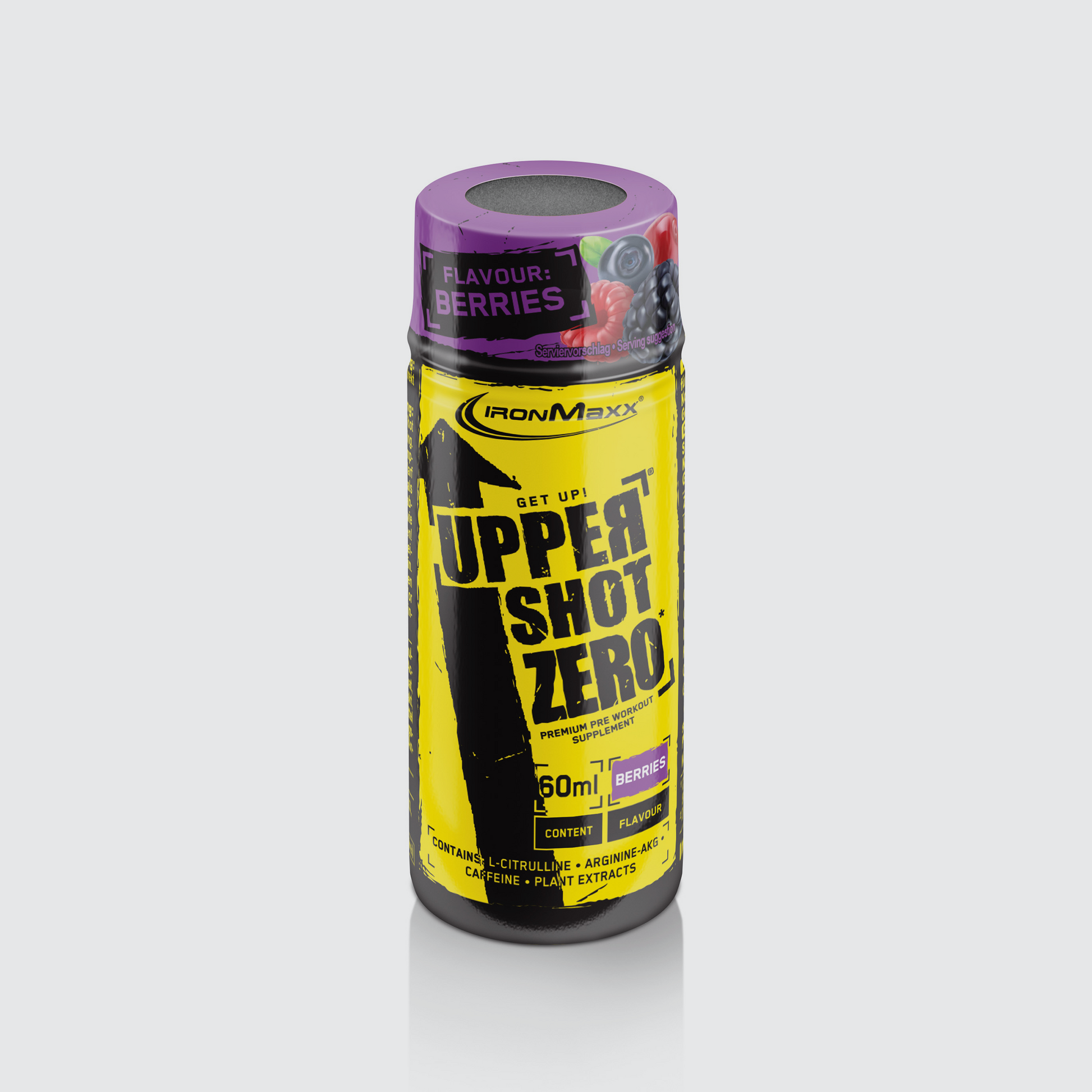 IRONMAXX Upper®Shot Zero | 60 ml by IRONMAXX - Premium ENERGY BOOSTERS available at Qimia Nutrition UAE