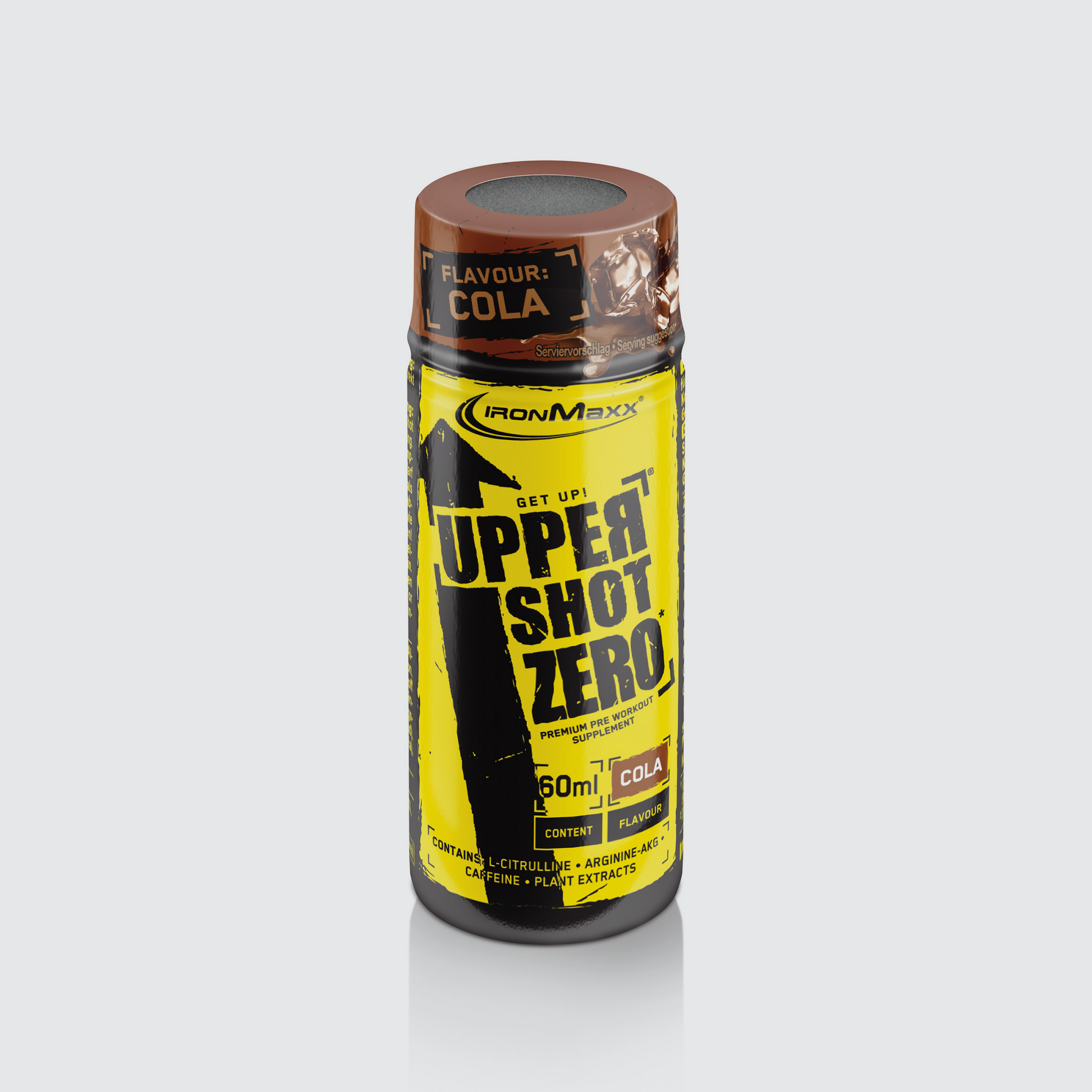 IRONMAXX Upper®Shot Zero | 60 ml by IRONMAXX - Premium ENERGY BOOSTERS available at Qimia Nutrition UAE