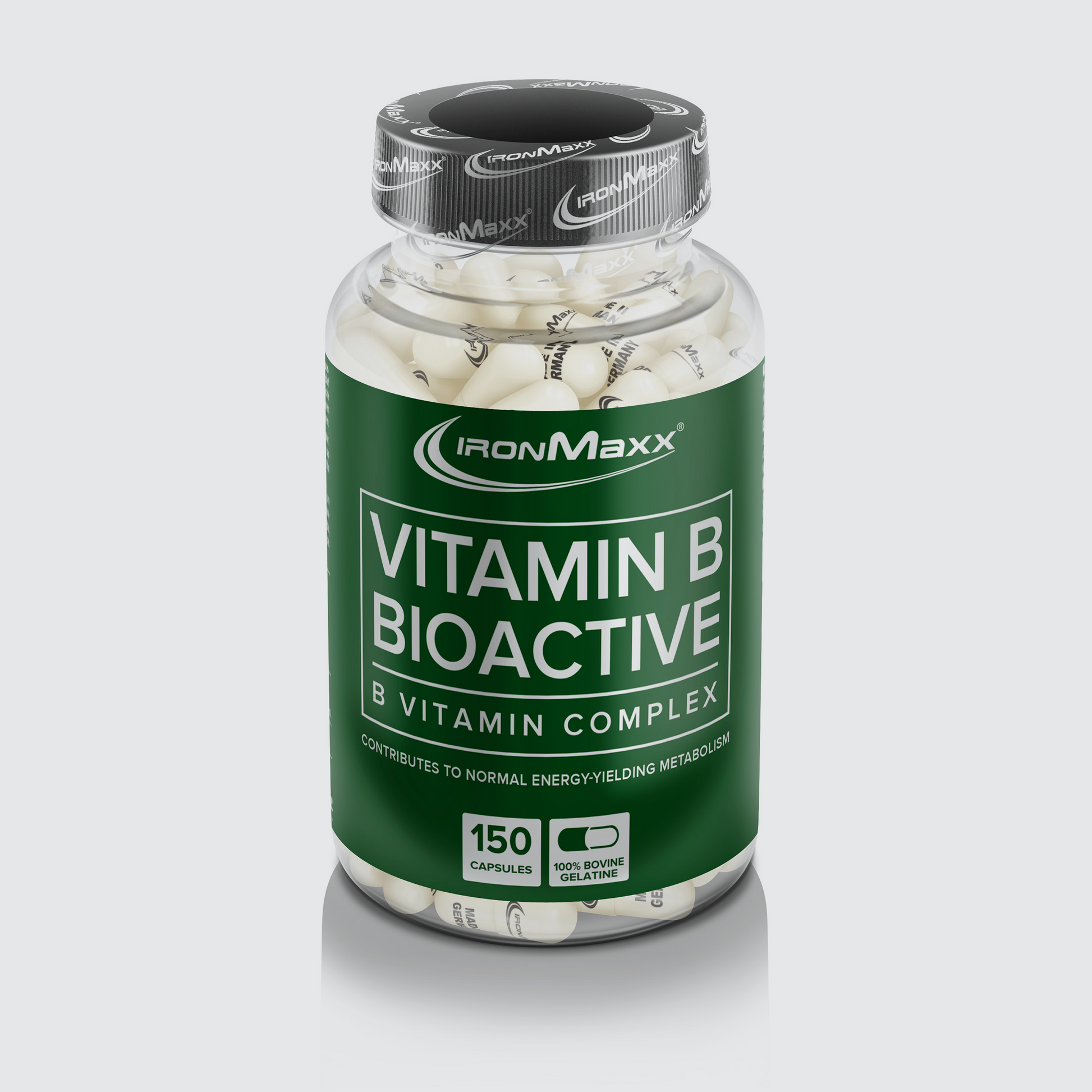 IRONMAXX Vitamin B Bioactive | 150 capsules by IRONMAXX - Premium VITAMINS available at Qimia Nutrition UAE