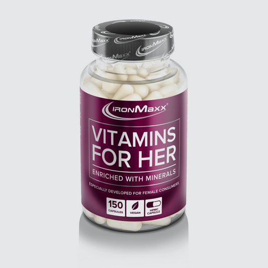 IRONMAXX Vitamins for Her | 150 caps by IRONMAXX - Premium VITAMINS available at Qimia Nutrition UAE
