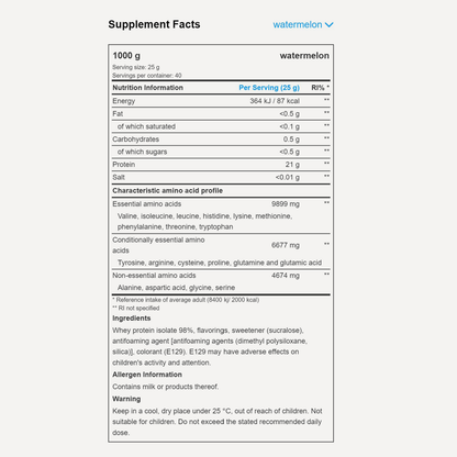 Iso Whey Zero Clear | POWDER