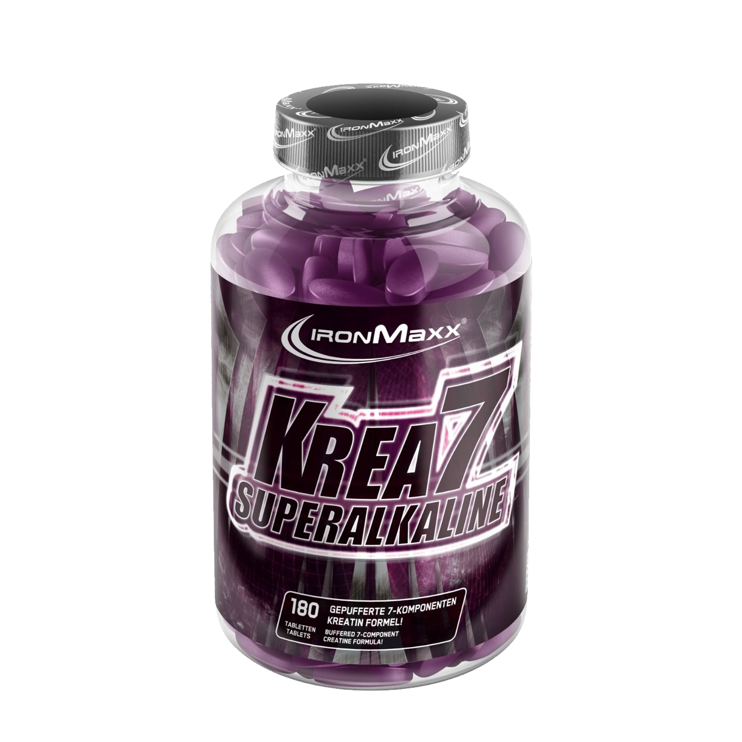 IRONMAXX Krea7 Superalkaline Creatine | 180 Tablets by IRONMAXX - Premium CREATINES available at Qimia Nutrition UAE
