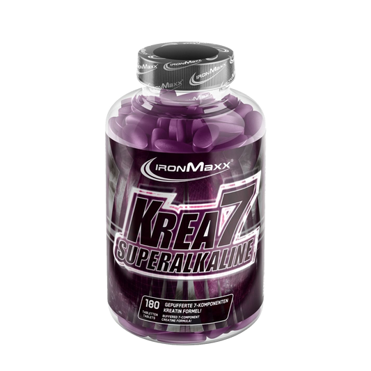 IRONMAXX Krea7 Superalkaline Creatine | 180 Tablets by IRONMAXX - Premium CREATINES available at Qimia Nutrition UAE