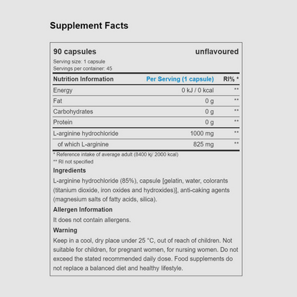 L-Arginine | capsules
