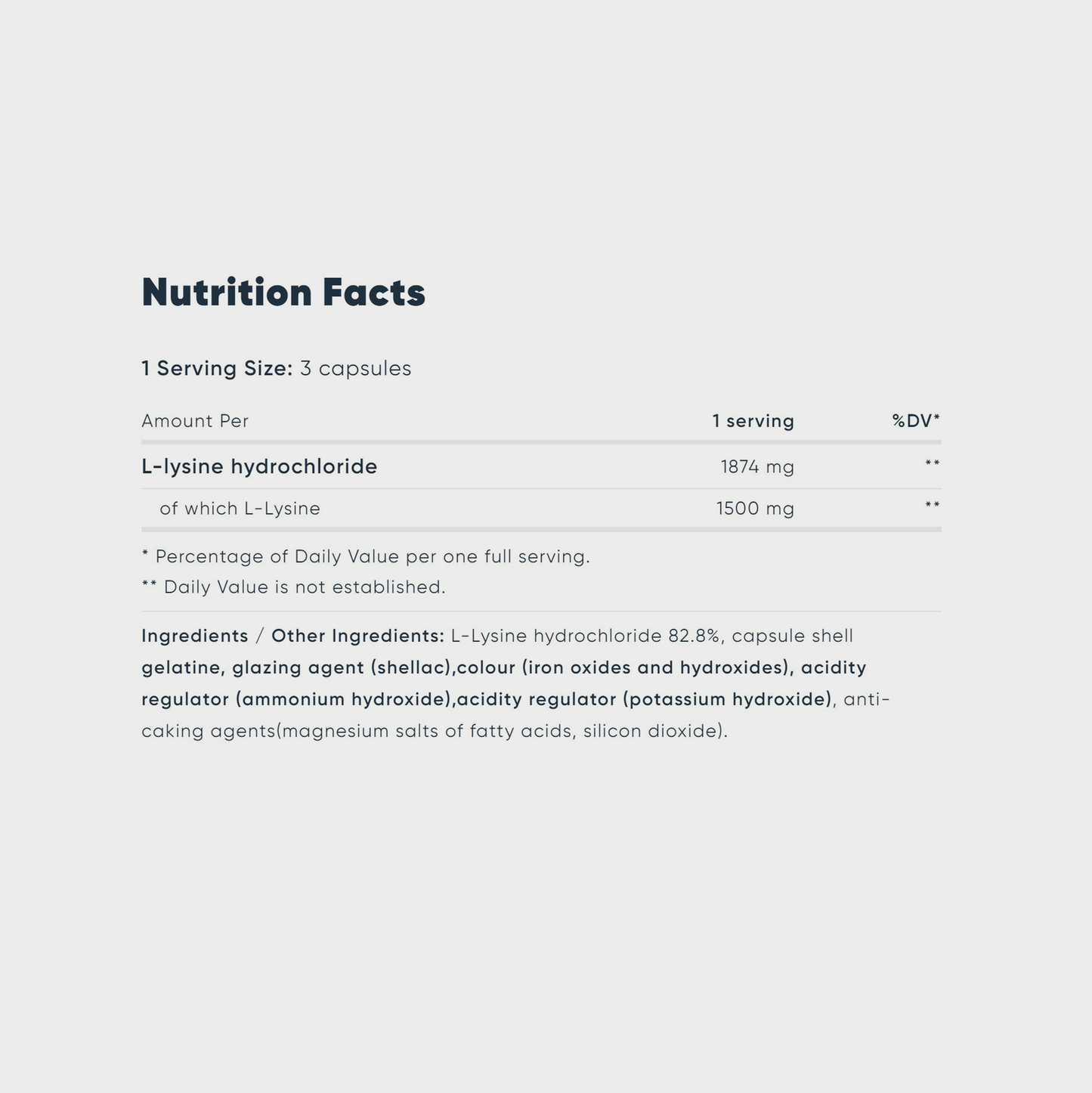 L–Lysine | capsules