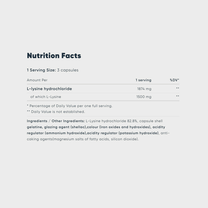 L–Lysine | capsules