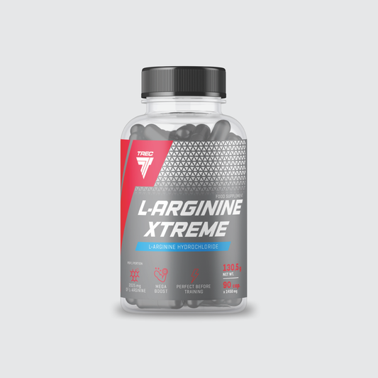 TREC NUTRITION L-Arginine Xtreme | 90 caps by TREC - Premium ENERGY BOOSTERS available at Qimia Nutrition UAE