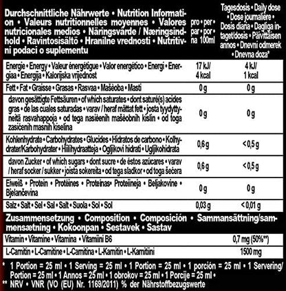 IRONMAXX CARNITINE PRO LIQUID by IRONMAXX - Premium WEIGHT CONTROL available at Qimia Nutrition UAE