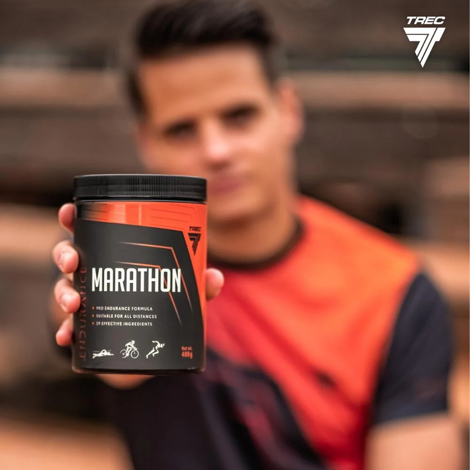ENDURANCE MARATHON | 400g by TREC - Premium ENERGY BOOSTERS available at Qimia Nutrition UAE