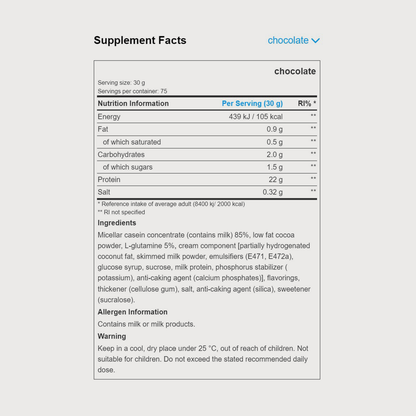 Micellar Casein | POWDER