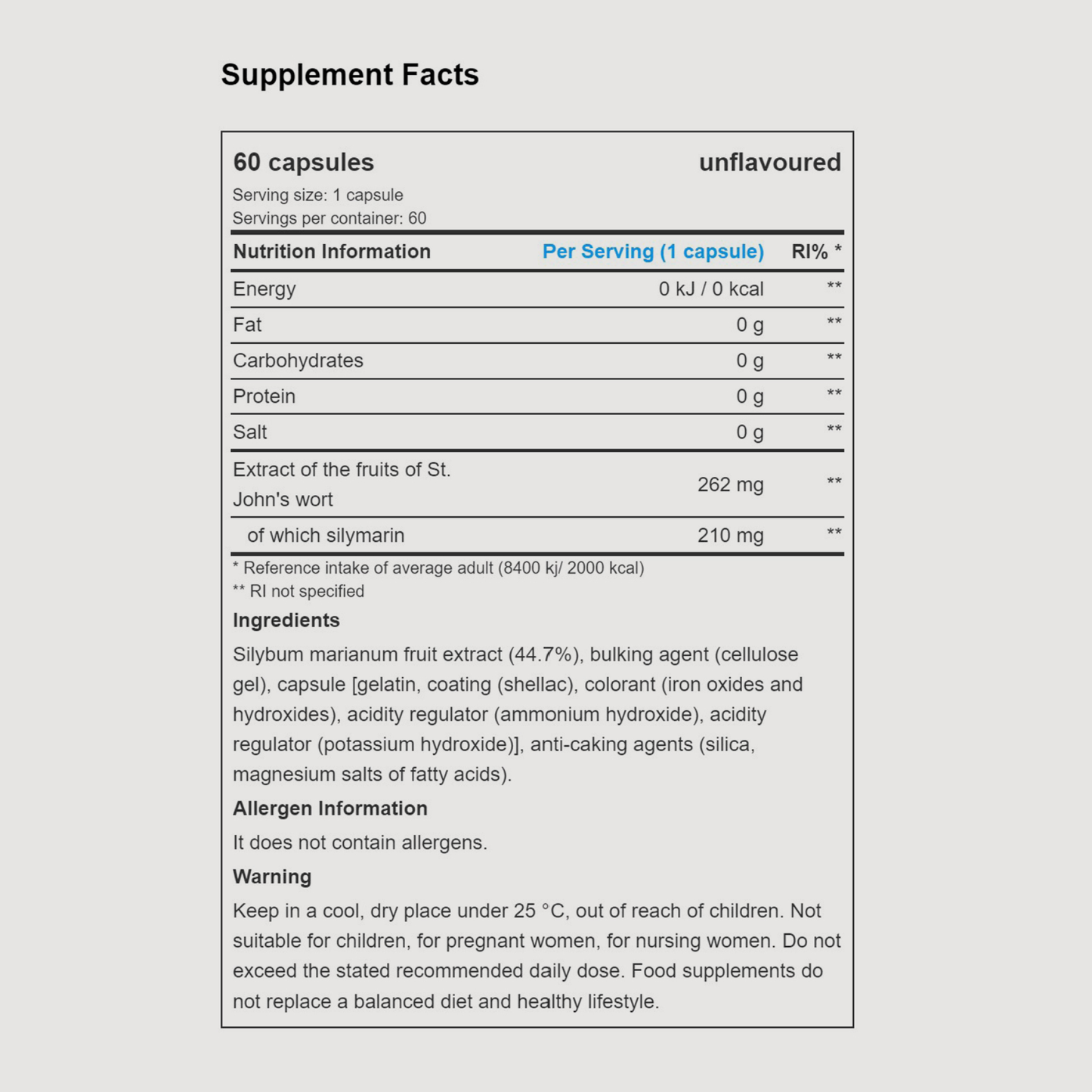 Milk Thistle | capsules