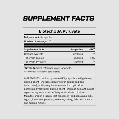 Pyruvate | 90 capsules