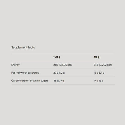 Nuts & Fruits 40g, pack of 28 | Source of protein - Qimia Nutrition