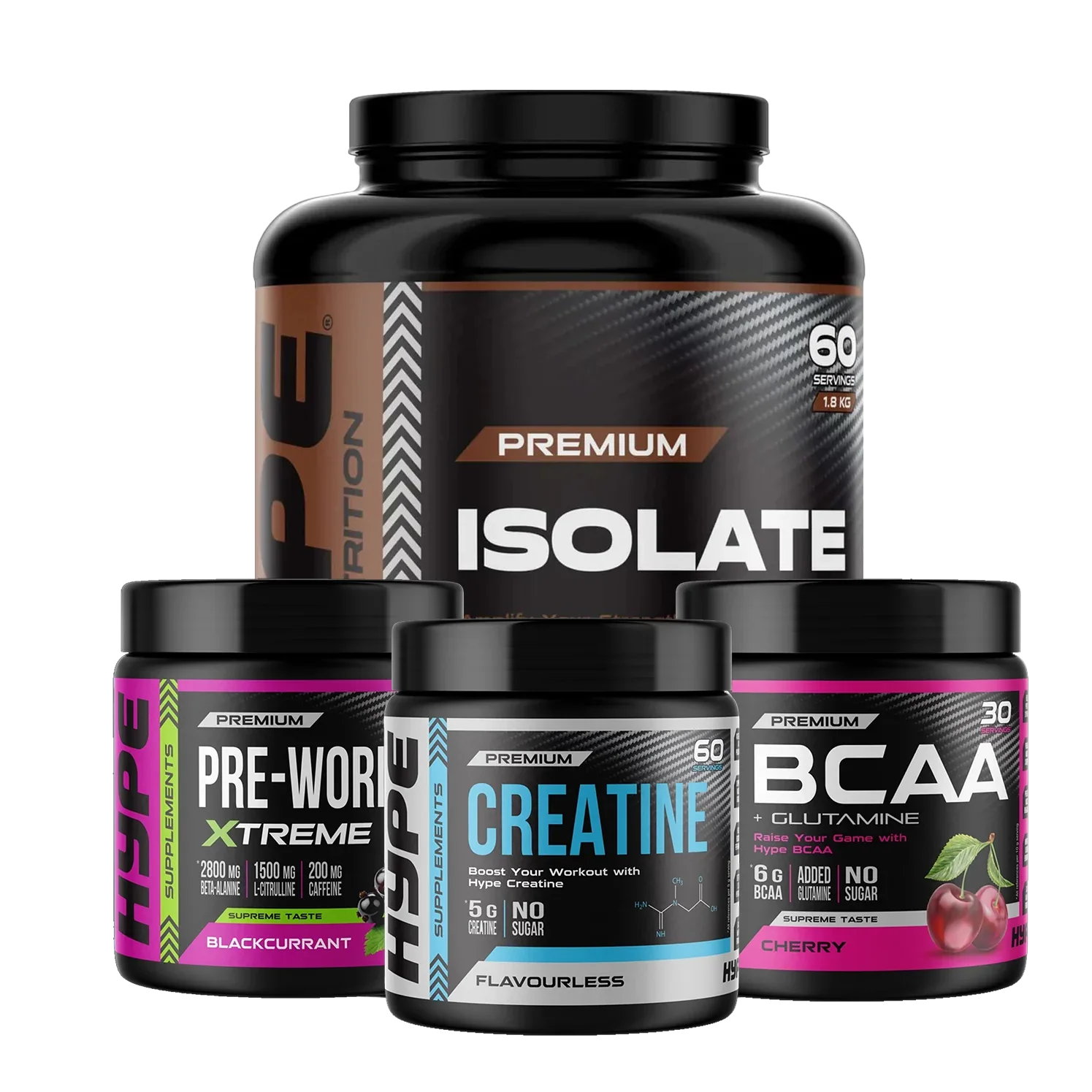 hype pack | all-in-one training pack - Qimia Nutrition