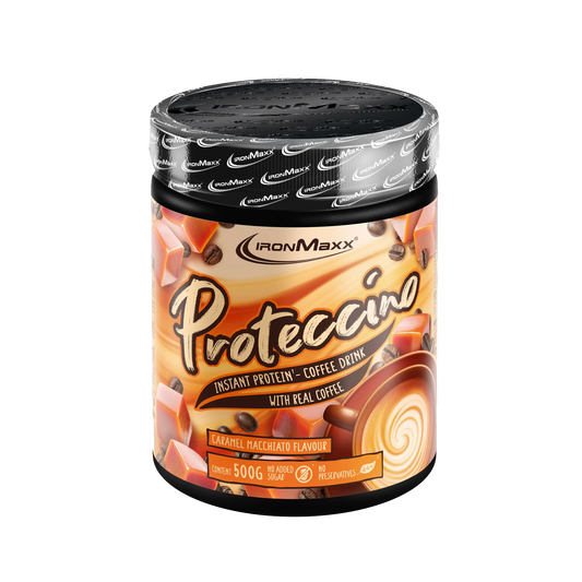 IRONMAXX Proteccino | 500g Tub by IRONMAXX - Premium PROTEINS available at Qimia Nutrition UAE