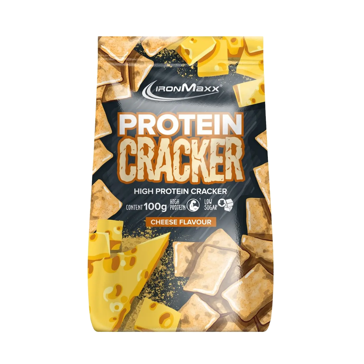 IRONMAXX Protein Cracker | 100g by IRONMAXX - Premium HEALTHY FOODS available at Qimia Nutrition UAE