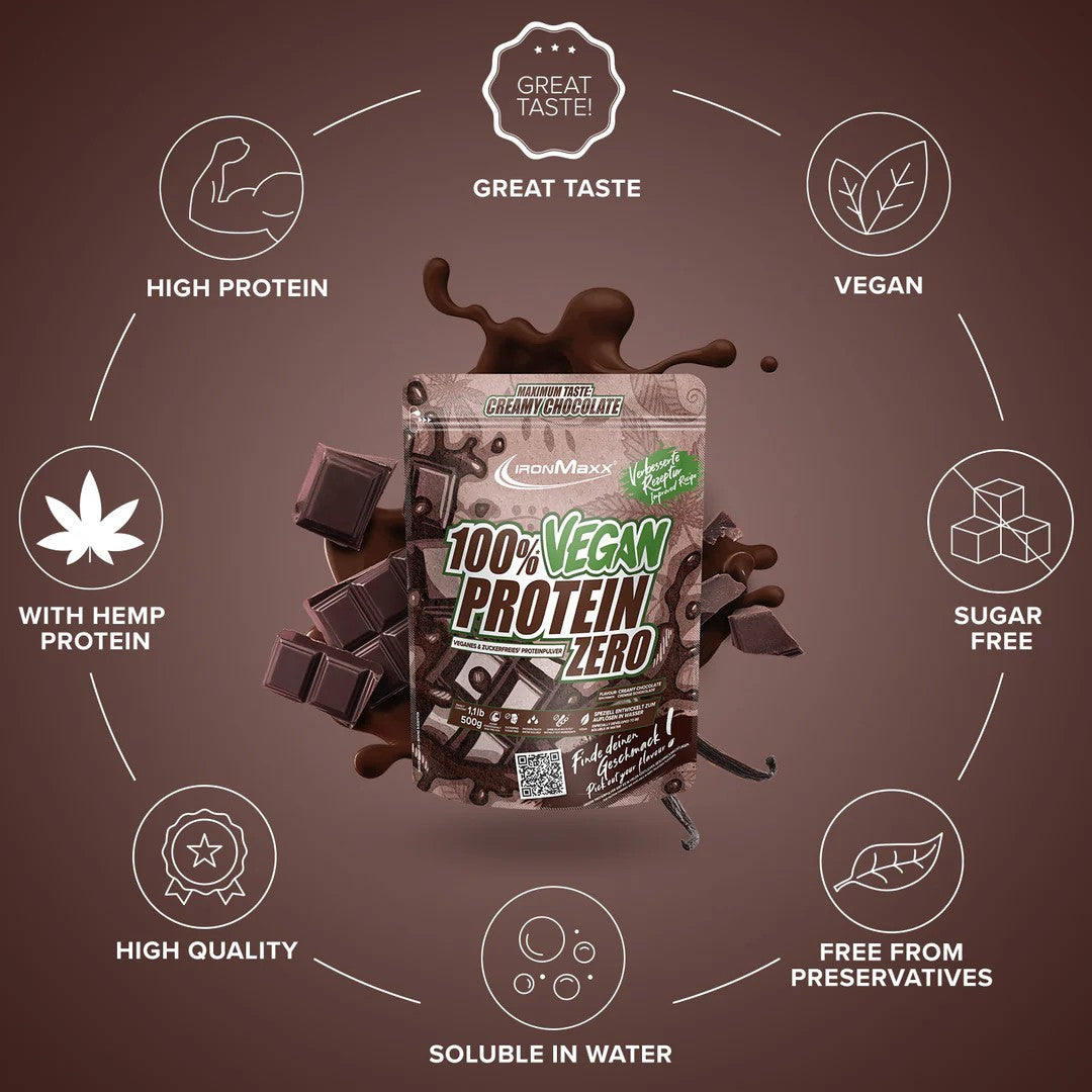 100% VEGAN PROTEIN ZERO | 500g
