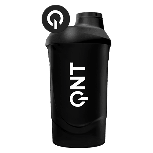 QNT SHAKER | 600ML BLACK - QIMIA NUTRITION