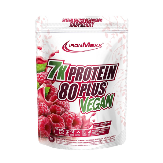 IRONMAXX VEGAN PROTEIN 7K - 80 PLUS | 500g by IRONMAXX - Premium VEGANS available at Qimia Nutrition UAE