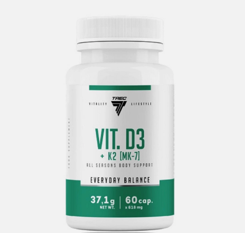VIT. D3+K2 (MK-7) | 60CAPS