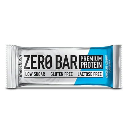 Zero Bar 50g, pack of 20 | Complex protein content - Qimia Nutrition