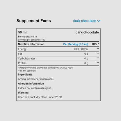 Zero Drops flavoring | 50ml