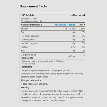 AAKG 1000 | tablets