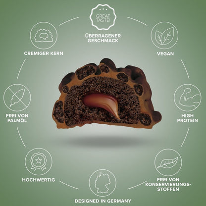 IRONMAXX Vegan Lava Bar Protein Bar | 40g by IRONMAXX - Premium VEGANS available at Qimia Nutrition UAE