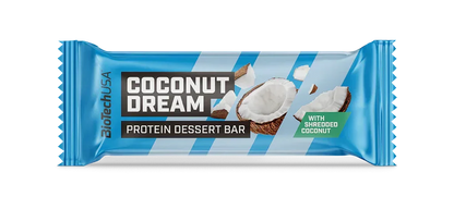 Protein Dessert Bar 50g, pack of 20 | Gluten and palm oil free protein bar - Qimia Nutrition