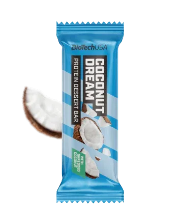 Protein Dessert Bar 50g, pack of 20 | Gluten and palm oil free protein bar - Qimia Nutrition