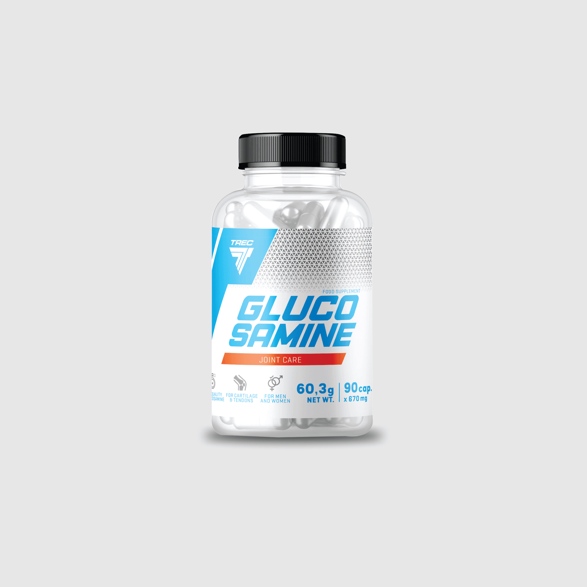 TREC NUTRITION GLUCOSAMINE | 90caps - QIMIA NUTRITION