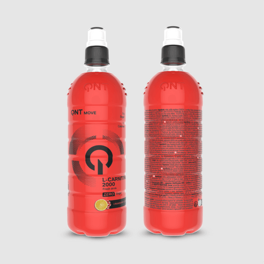 QNT L-CARNITINE 2000 MG | 12x700ml Bottles | Zero Sugar Energy Drink - QIMIA NUTRITION