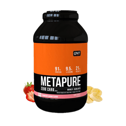 QNT METAPURE WHEY ISOLATE ZERO CARB Protein Powder | 2000g | 90% Isolate - multiple flavours - QIMIA NUTRITION