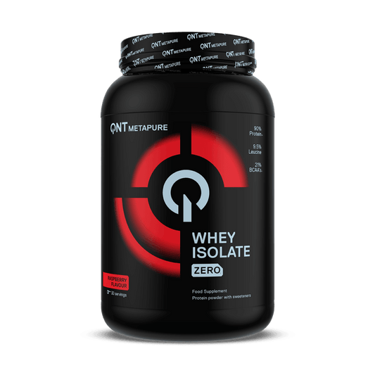 QNT METAPURE WHEY ISOLATE ZERO CARB Protein Powder | 980g | 90% Isolate - multiple flavours - QIMIA NUTRITION