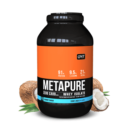 QNT METAPURE WHEY ISOLATE ZERO CARB Protein Powder | 2000g | 90% Isolate - multiple flavours - QIMIA NUTRITION