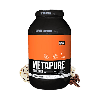 QNT METAPURE WHEY ISOLATE ZERO CARB Protein Powder | 2000g | 90% Isolate - multiple flavours - QIMIA NUTRITION