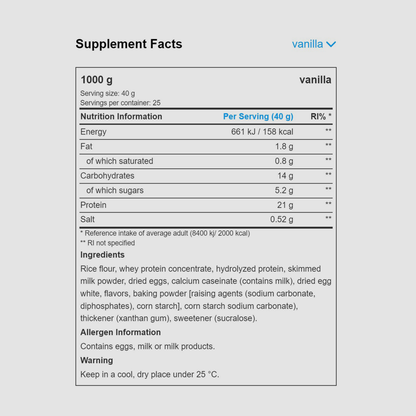 Protein Pancake powder | 1000 g
