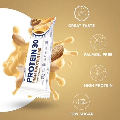 PROTEIN 30 Bar 35g | 30% Protein, Low Sugar, Vitamin-Enriched