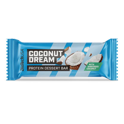 Protein Dessert Bar 50g, pack of 20 | Gluten and palm oil free protein bar - Qimia Nutrition