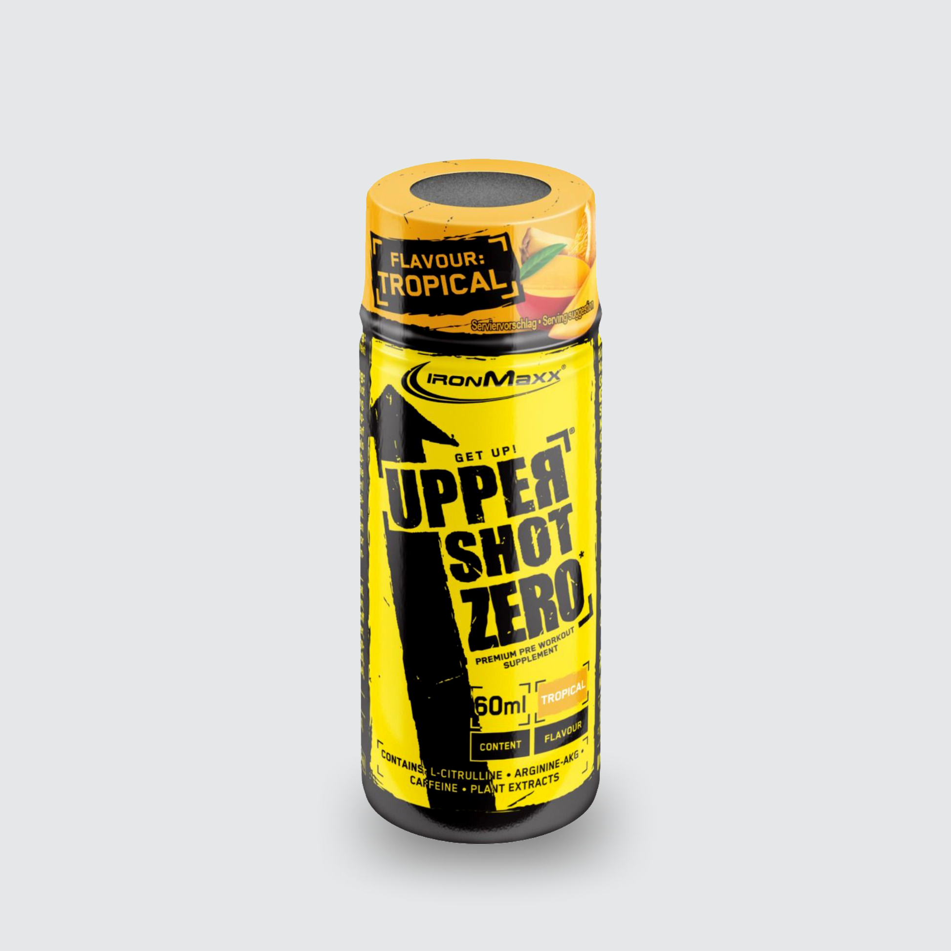 IRONMAXX Upper®Shot Zero | 60 ml by IRONMAXX - Premium ENERGY BOOSTERS available at Qimia Nutrition UAE