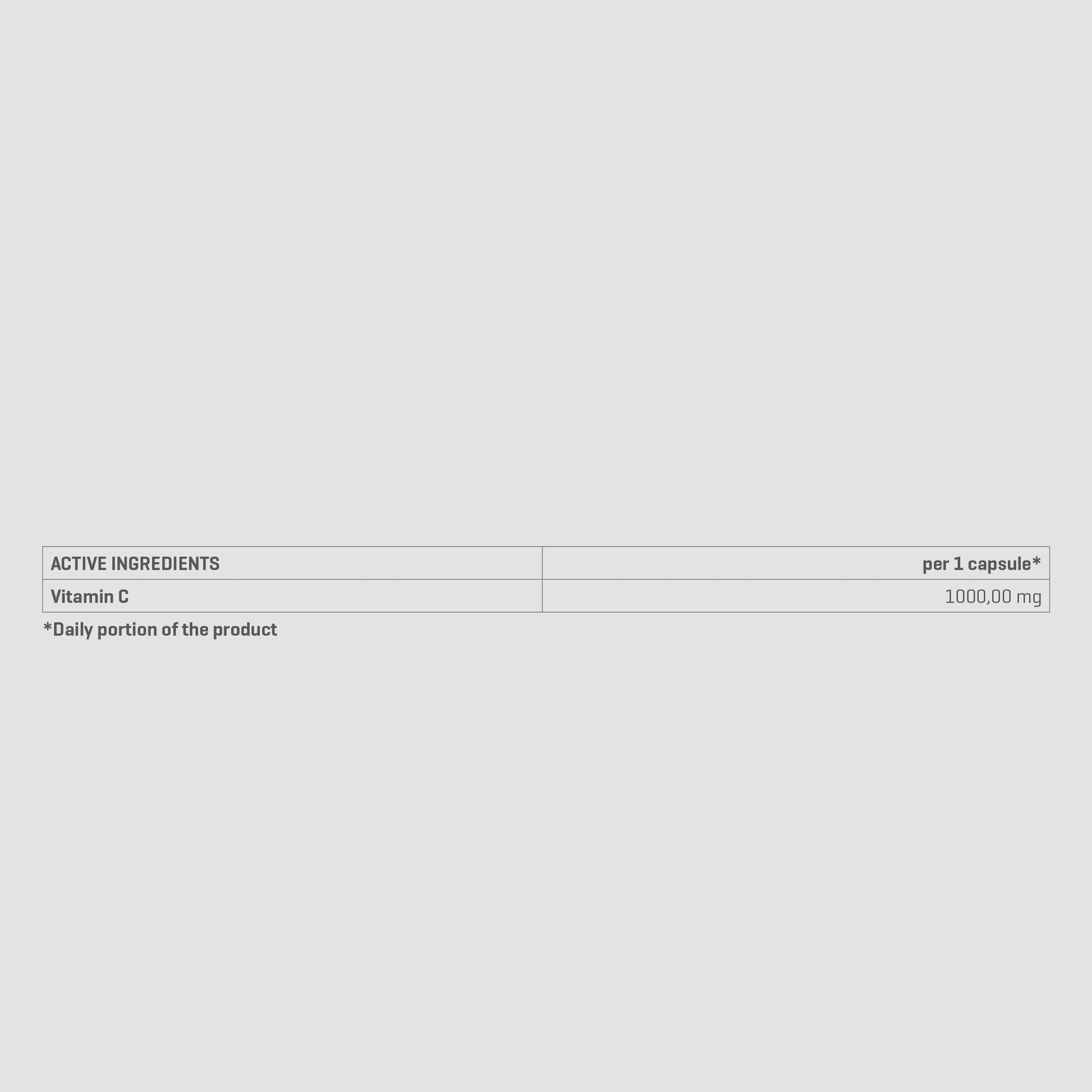 VIT. C 1000 | 90CAPS - QIMIA NUTRITION